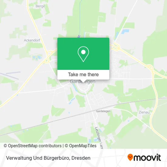 Карта Verwaltung Und Bürgerbüro