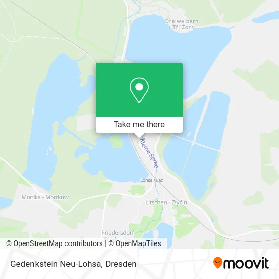 Карта Gedenkstein Neu-Lohsa