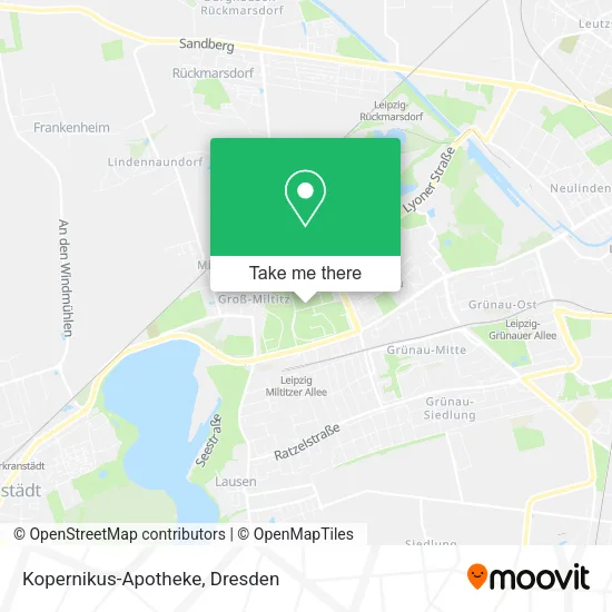 Карта Kopernikus-Apotheke