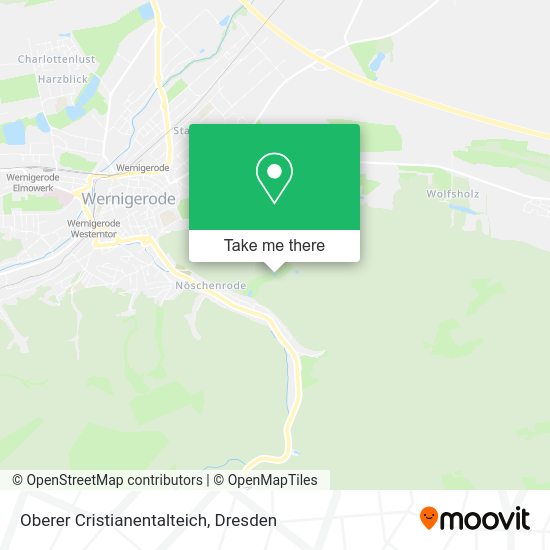 Карта Oberer Cristianentalteich