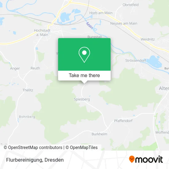 Карта Flurbereinigung