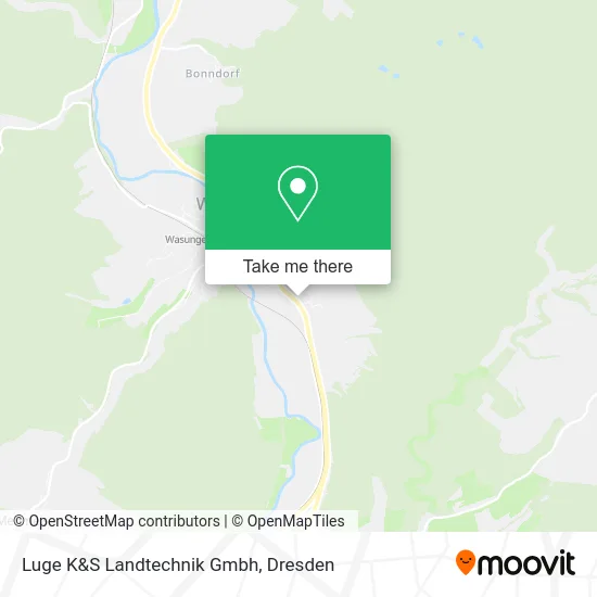 Карта Luge K&S Landtechnik Gmbh