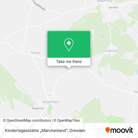 Карта Kindertagesstätte „Märchenland“