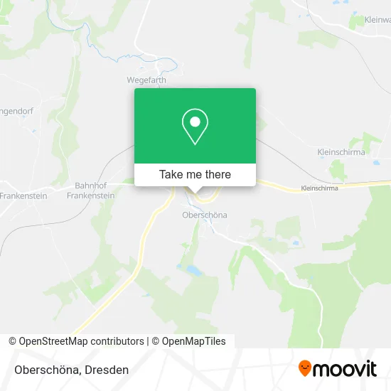 Карта Oberschöna