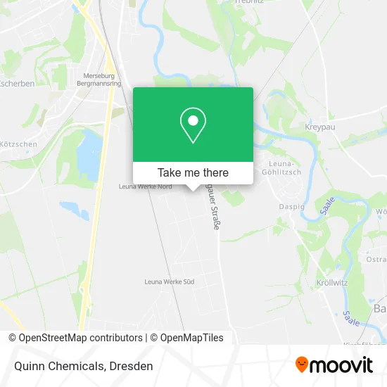 Карта Quinn Chemicals