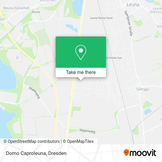 Карта Domo Caproleuna