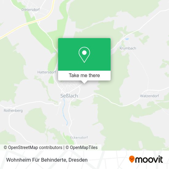 Карта Wohnheim Für Behinderte
