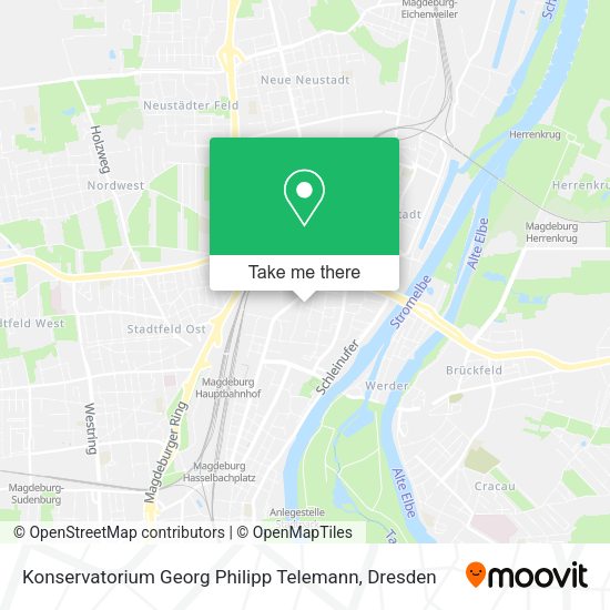 Карта Konservatorium Georg Philipp Telemann