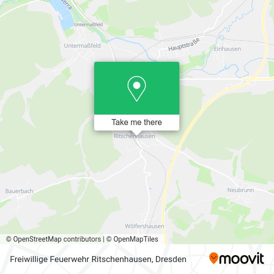 Карта Freiwillige Feuerwehr Ritschenhausen