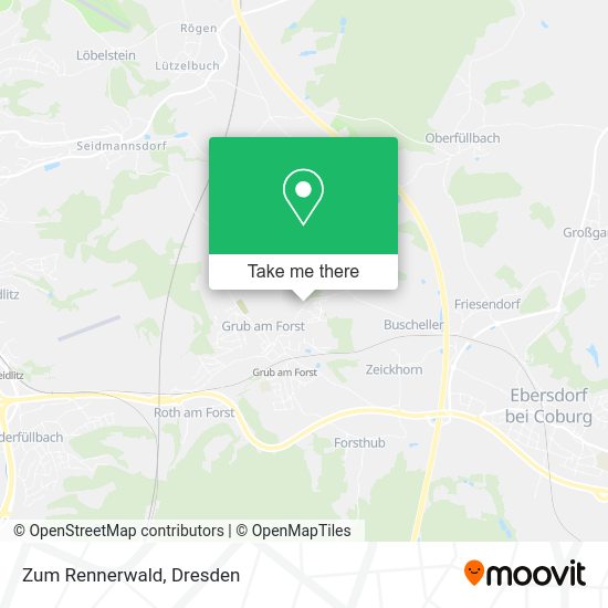 Карта Zum Rennerwald