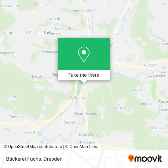 Карта Bäckerei Fuchs