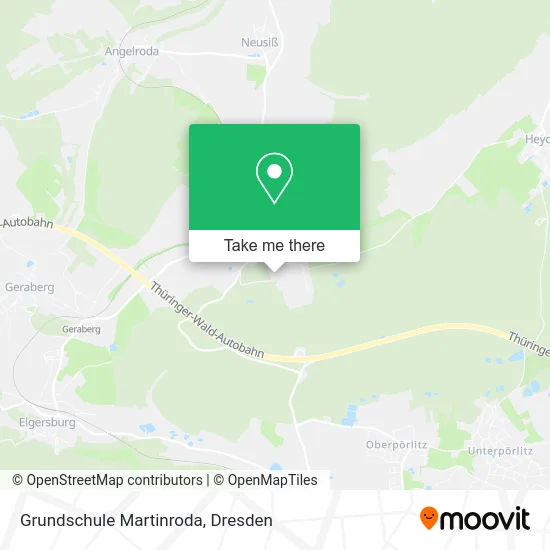 Карта Grundschule Martinroda