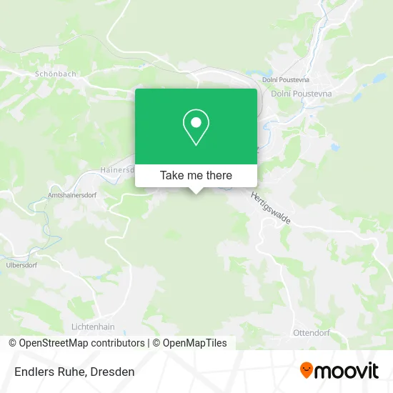 Карта Endlers Ruhe