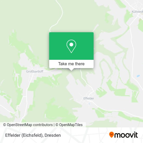 Карта Effelder (Eichsfeld)