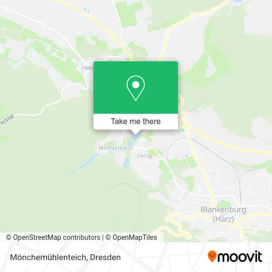 Карта Mönchemühlenteich