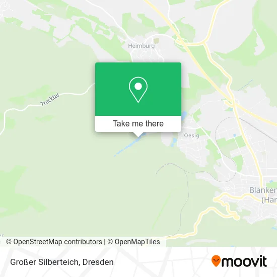 Карта Großer Silberteich