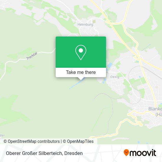 Карта Oberer Großer Silberteich