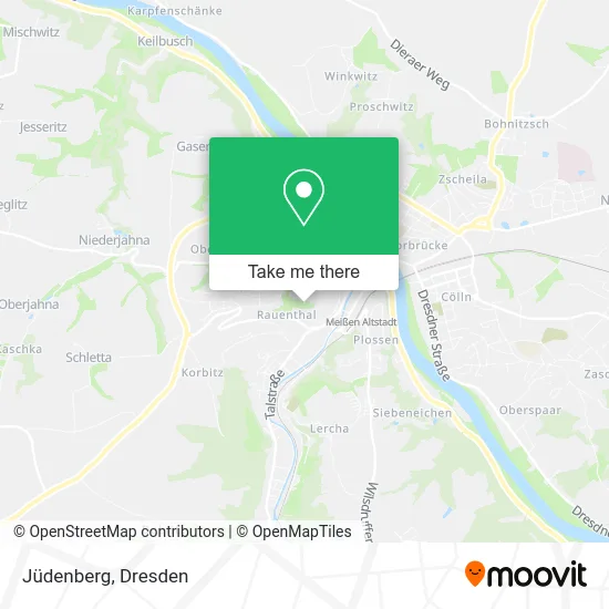 Карта Jüdenberg