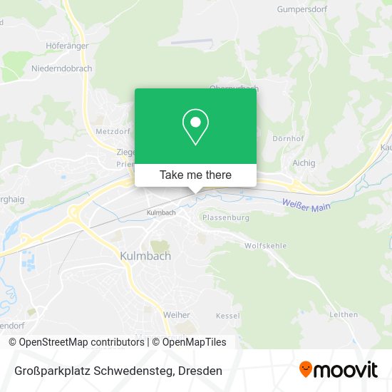 Карта Großparkplatz Schwedensteg