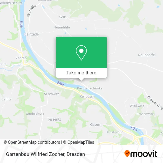 Карта Gartenbau Wilfried Zocher