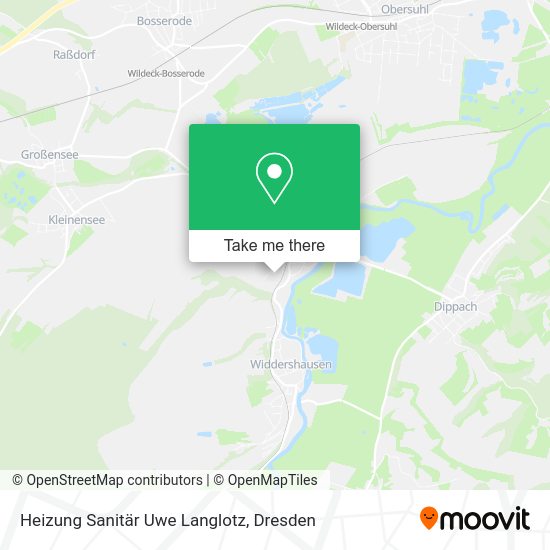 Карта Heizung Sanitär Uwe Langlotz