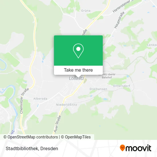 Карта Stadtbibliothek