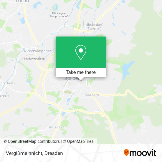 Карта Vergißmeinnicht