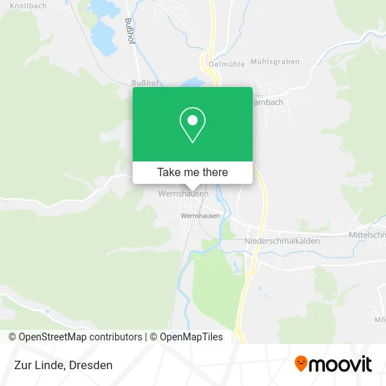 Карта Zur Linde