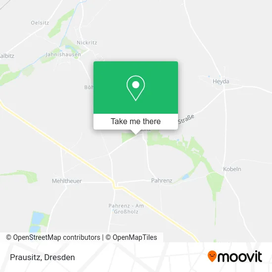 Prausitz map