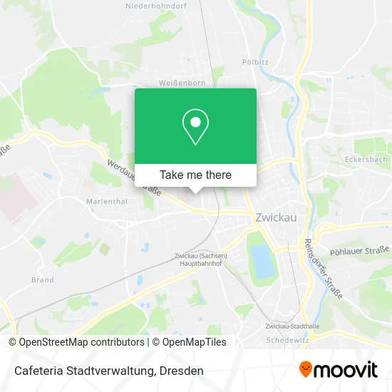 Карта Cafeteria Stadtverwaltung