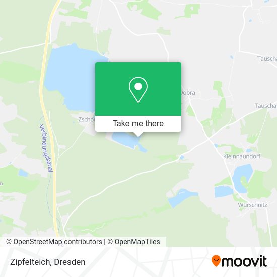 Карта Zipfelteich