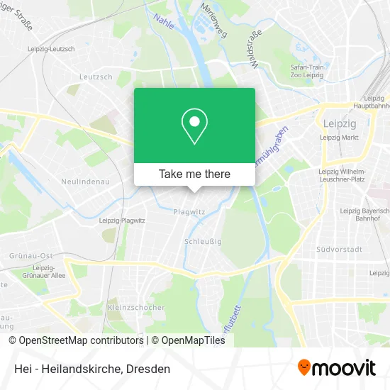 Карта Hei - Heilandskirche