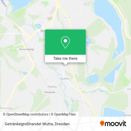 Карта Getränkegroßhandel Wutta