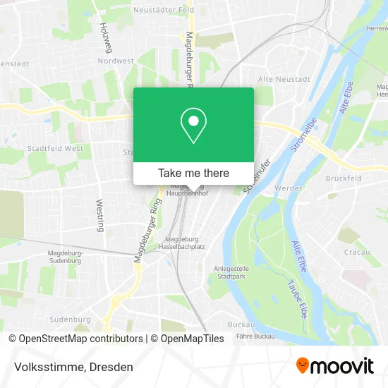 Карта Volksstimme