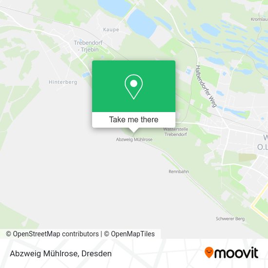 Карта Abzweig Mühlrose