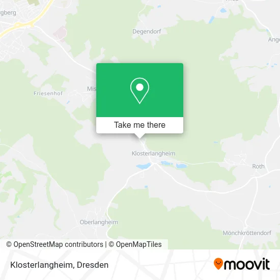 Карта Klosterlangheim