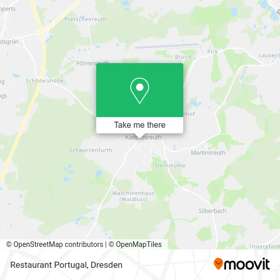 Карта Restaurant Portugal