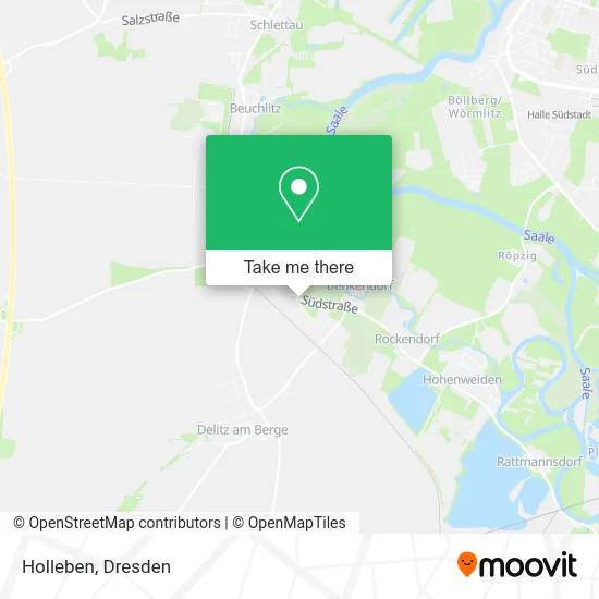Карта Holleben