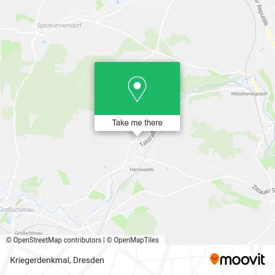 Карта Kriegerdenkmal