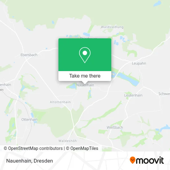 Nauenhain map