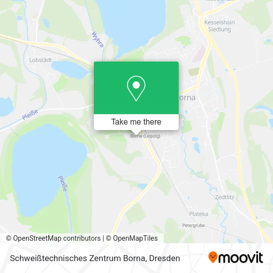 Карта Schweißtechnisches Zentrum Borna