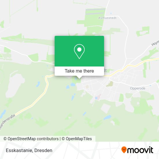 Карта Esskastanie