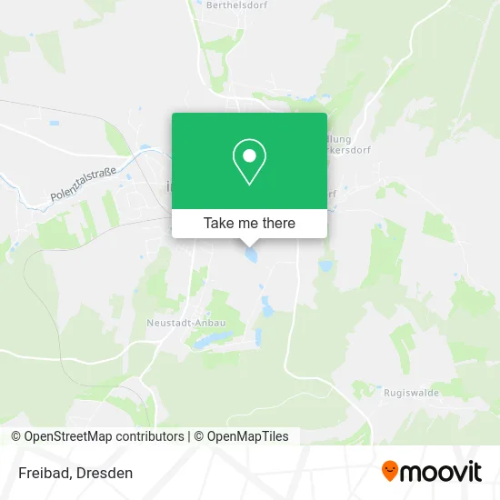 Карта Freibad