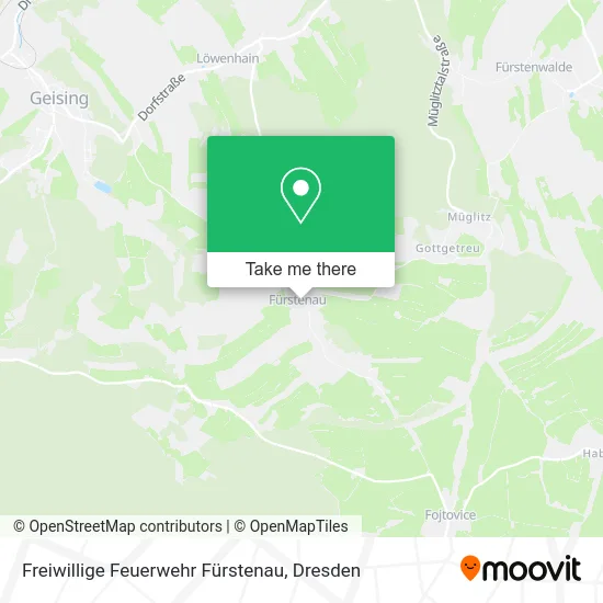 Карта Freiwillige Feuerwehr Fürstenau