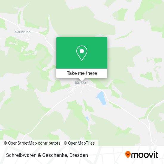 Карта Schreibwaren & Geschenke