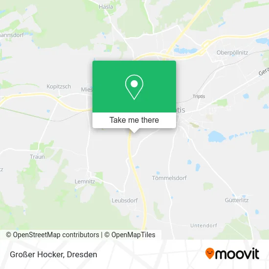 Карта Großer Hocker