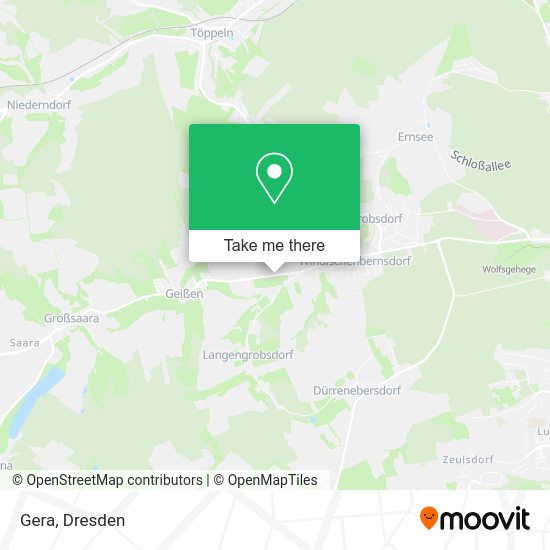 Карта Gera