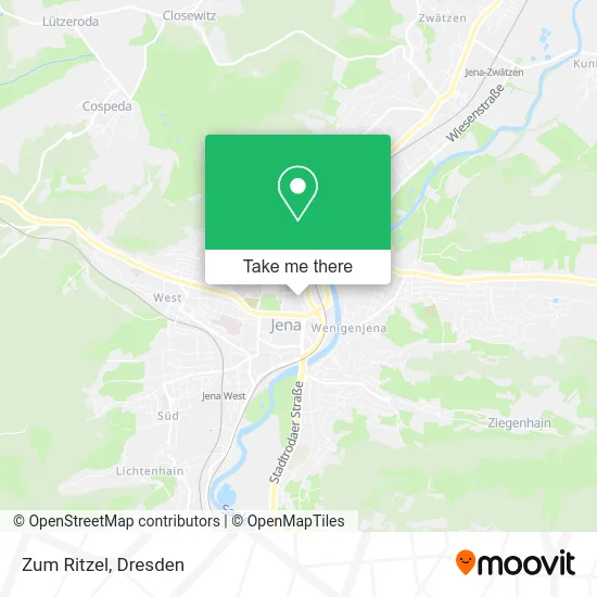 Карта Zum Ritzel