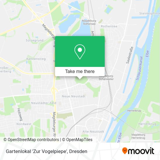 Карта Gartenlokal 'Zur Vogelpiepe'