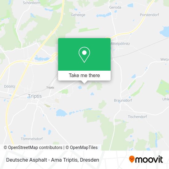 Карта Deutsche Asphalt - Ama Triptis